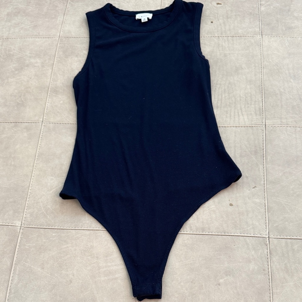 Le Lis Navy Bodysuit